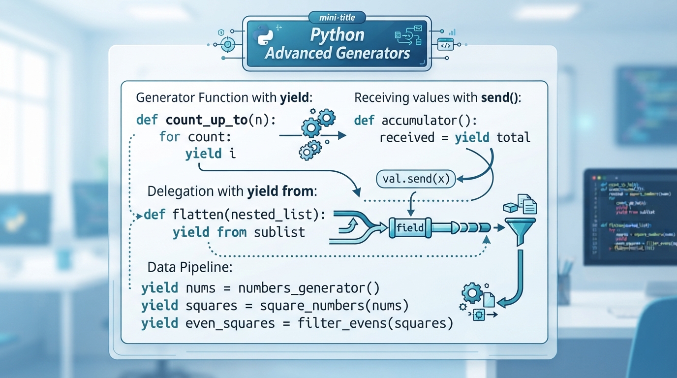 Python Generadores Avanzados