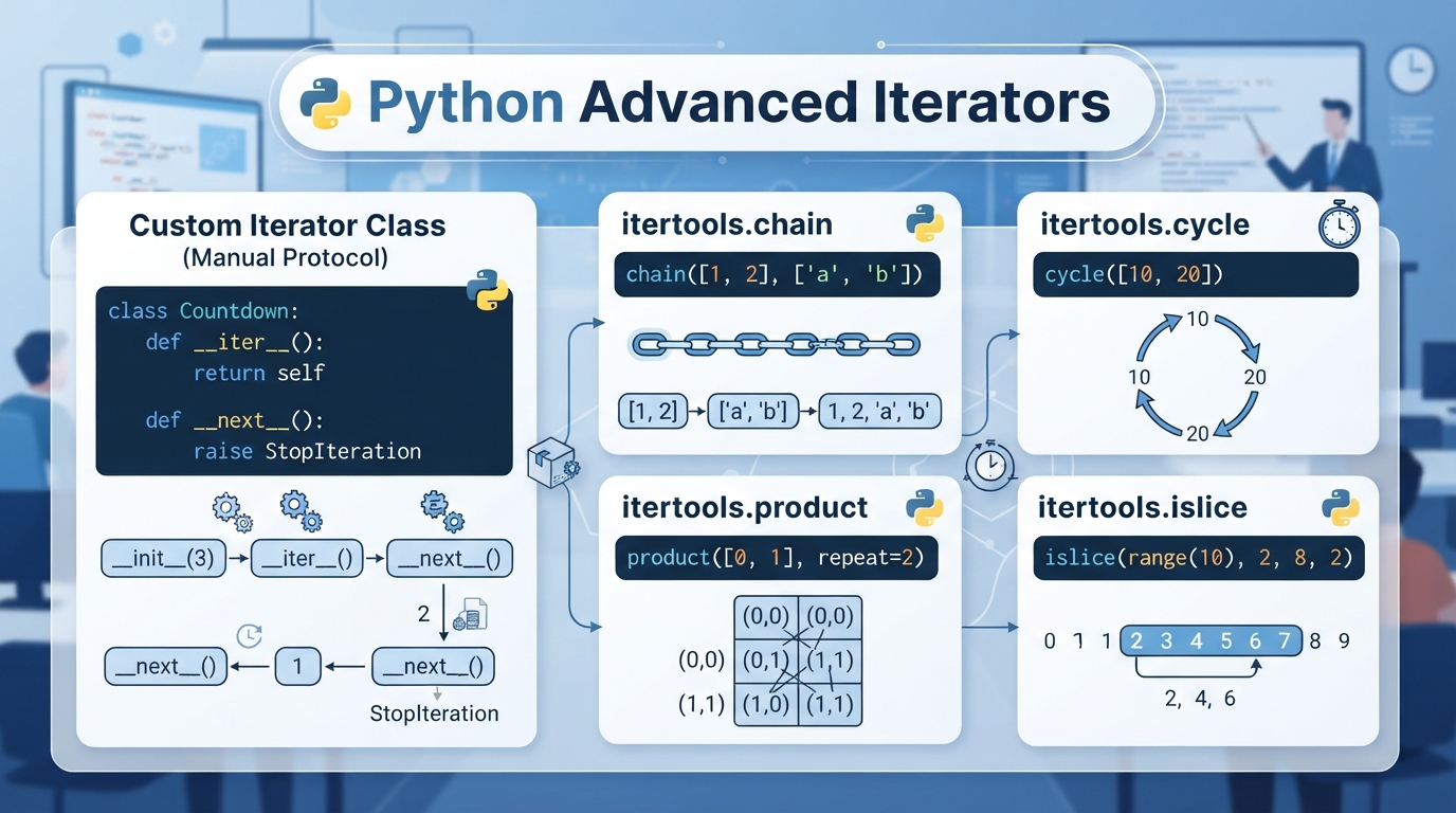 Python Iteradores Avanzados