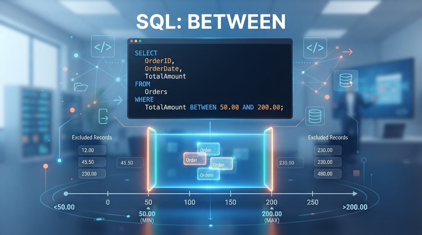 Sql Between