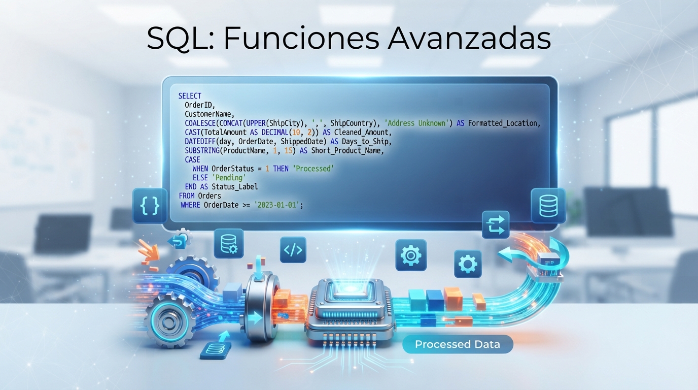 Sql Funciones Avanzadas