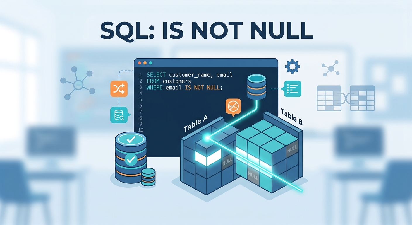 Sql Is Not Null